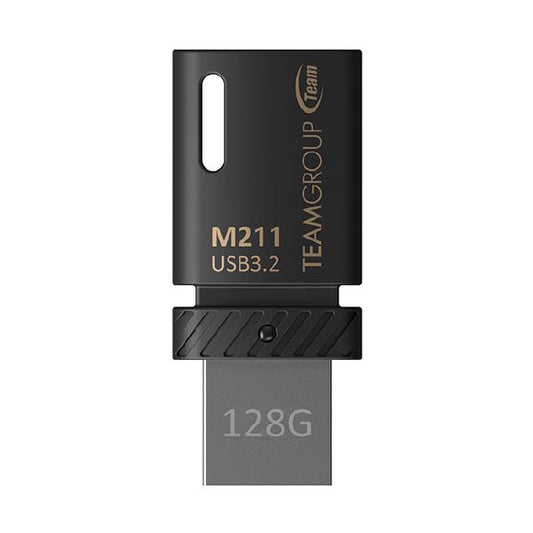 Team Group M211 OTG USB3.2 Dual Head USB Drive 128GB
