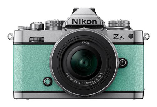 Nikon Z fc Mint Green + NIKKOR Z DX 16-50 VR SL