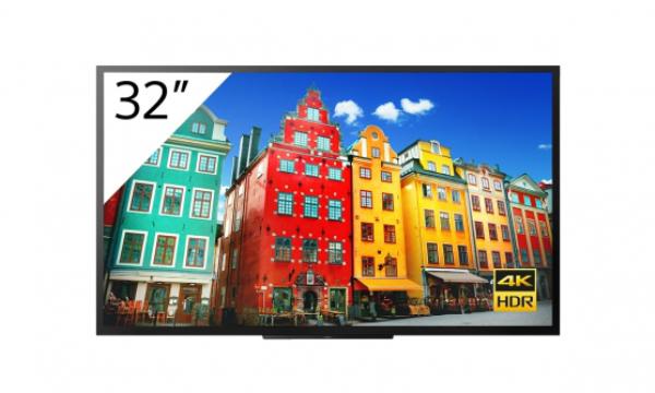 Sony Bravia BZ Standard Commercial 32&quot; LED-QFHD 4K (3840 x 2160), 24/7, X1 4K HDR Processor, Android, Anti Glare, Dolby Vision, Brightness (440-cd/m2)