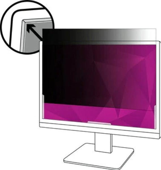 3M High Clarity Privacy Filter for 24in Monitor- 16:10