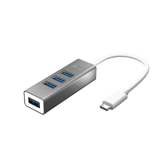 J5create JCH344 USB-C 4-Port USB-A Hub
