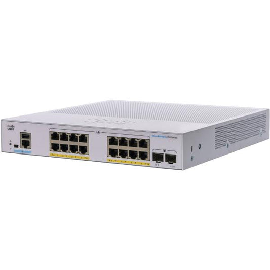 Cisco CBS350 Managed 16-port GE, Full PoE, 2x1G SFP