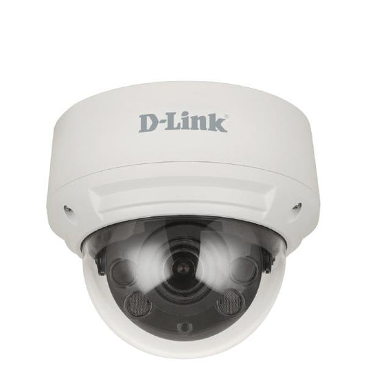 D-Link Vigilance 8MP Day &amp; Night Outdoor Vandal-Proof Dome PoE Network Camera with Varifocal Motorised Lens