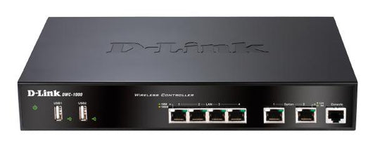 D-LINK DWC-1000 Unified Wireless Controller for up to 24 APs (12 AP License Included)