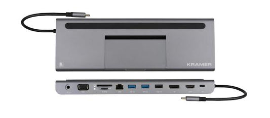 NQR - Kramer KDOCK-IT-4 Triple display USB-C docking station OPEN AND USED