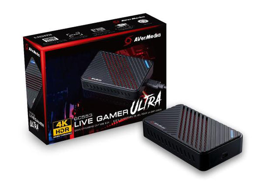 AVerMedia GC553 Live Gamer Ultra External Capture Card, 4K Pass-Through, 4K30 Capture