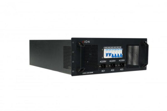 ION L6000-G2 Rack Mounted 4RU 6.6kW Load Bank, with 1.1 Load Increment's. 2 Years Warranty